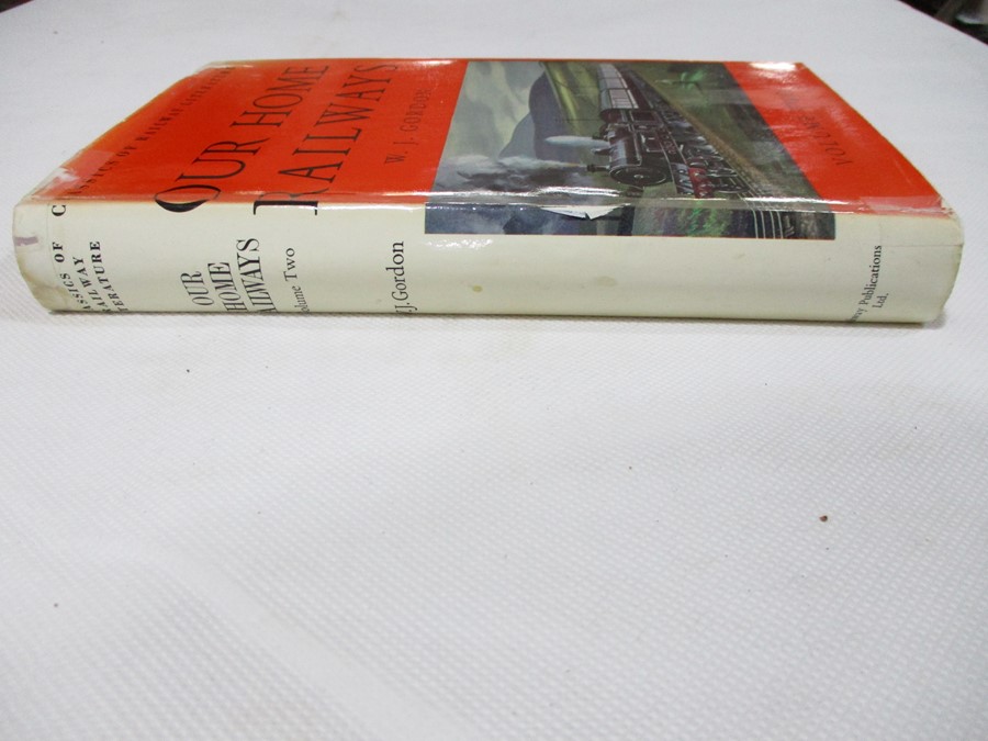 Hardback "Our Home Railways" by W.J. Gordon. Bound in red cloth with gold lettering on spine with - Image 2 of 4