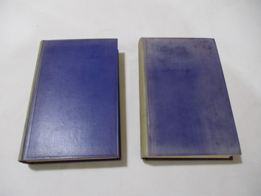 Two hardbacks "The Place Names of Devon" by J.E.B. Gower, A. Mawer and F.M. Stenton. Bound in purple