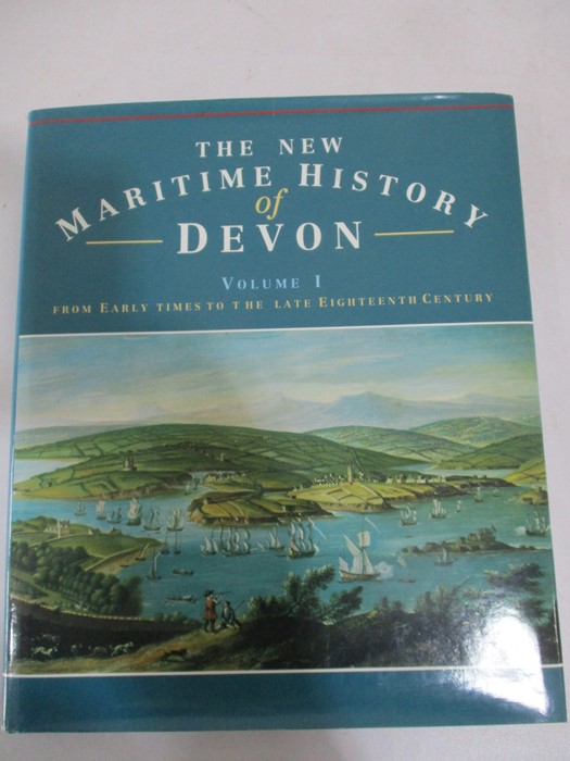 Two hardbacks "The New Maritime History of Devon. Vol One - From Early Times to Late Eighteenth - Image 2 of 9