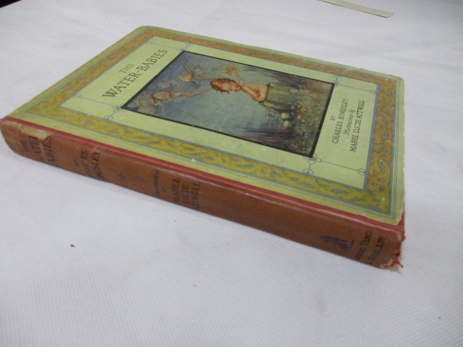 Hardback "The Water Babies" by Charles Kingsley illustrated by Mabel Lucie Attwell. Bound in - Image 2 of 4