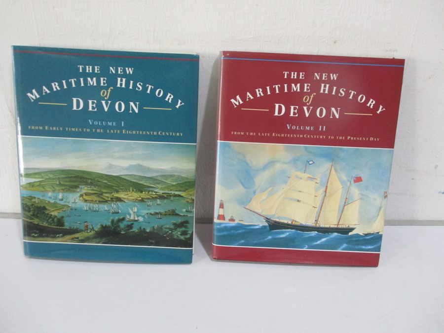 Two hardbacks "The New Maritime History of Devon. Vol One - From Early Times to Late Eighteenth