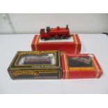 A boxed Hornby 00 gauge "Red Pannier" 0-6-0PT Locomotive, along with boxed Hornby End Tipping