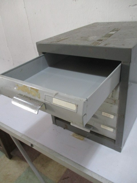 An industrial set of filing drawers - Image 5 of 6