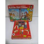 A boxed Hornby The Karate Kid Sato's Cannery set, along with a boxed Hornby The Karate Kid six piece