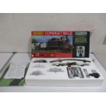 Boxed and unused Hornby "Somerset Belle" double O gauge train set including track mat, starter