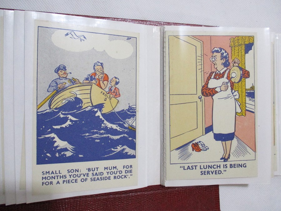 A collection of vintage novelty postcards - Image 10 of 36