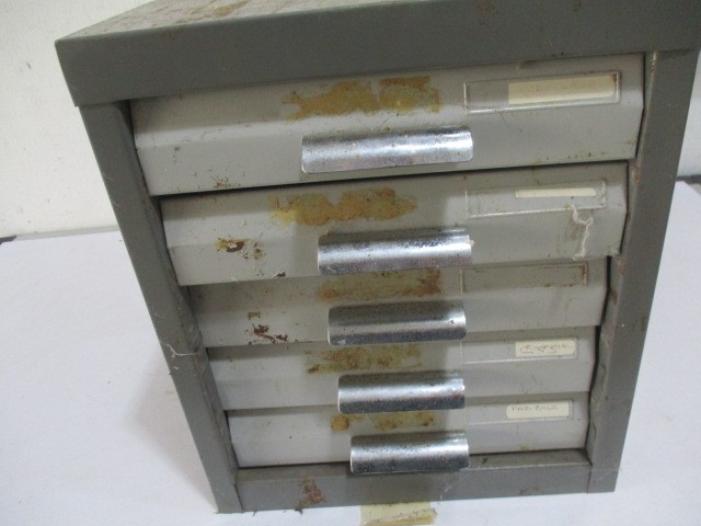 An industrial set of filing drawers - Image 4 of 6