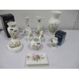 A collection of Aynsley porcelain