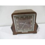 An art deco mantle clock