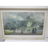 A David Shepherd print " Presentation of new colours to The First Battalion, The Somerset and