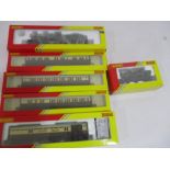 A collection of boxed and unused Hornby double O gauge Great Western Railway - GWR trains. Including