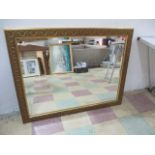 A large gilt framed mirror by Richmond Mirrors Limited - frame A/F