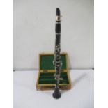 A Boosey & Hawkes (London) clarinet in original carry case