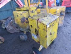BELLE FLAT TOP LISTER ENGINED DIESEL SITE MIXER C/W HANDLE This item is being item sold under AMS…no
