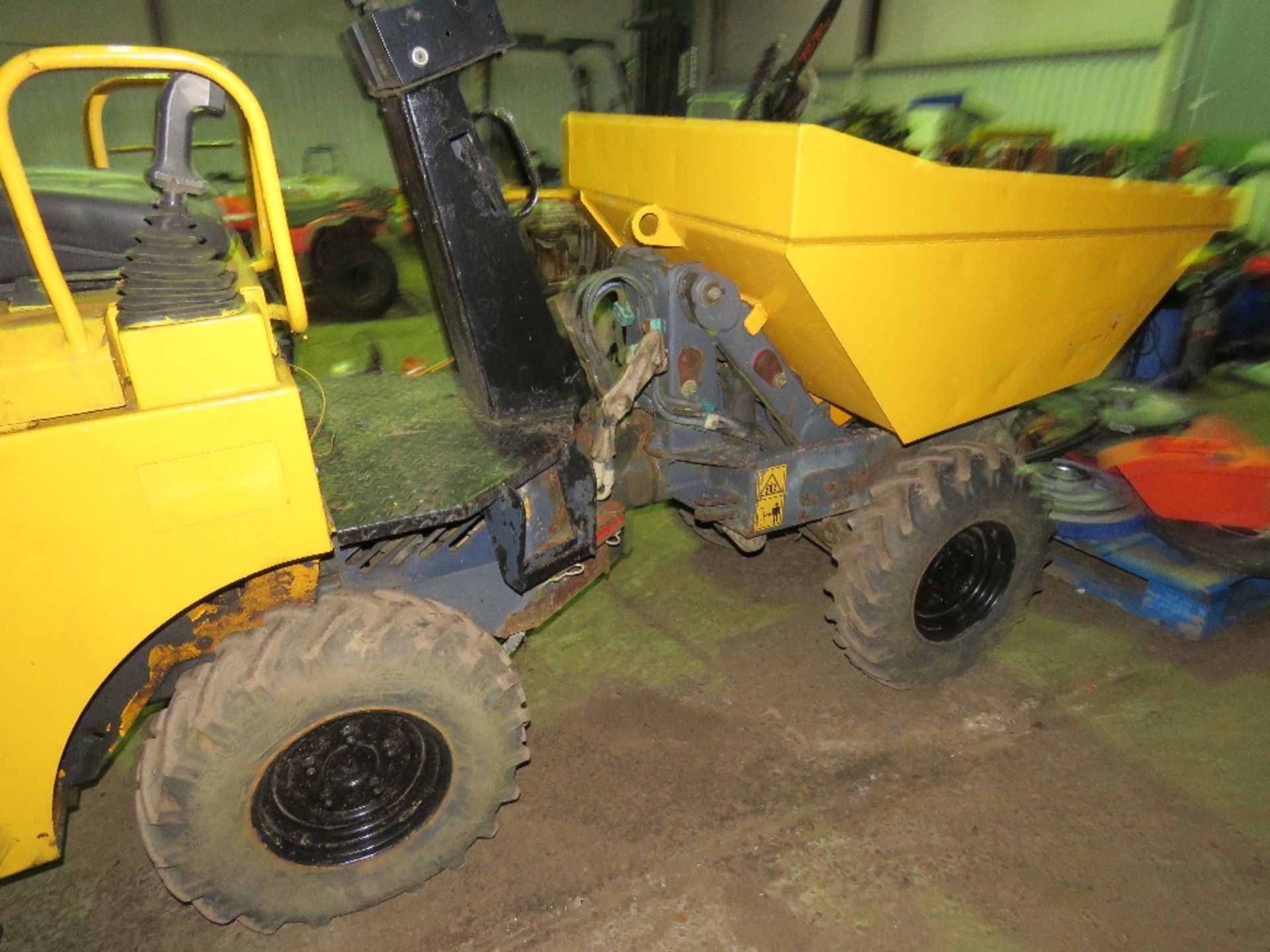 BENFORD HIGH TIP DUMPER, YEAR 2001 APPROX WHEN TESTED WAS SEEN TO DRIVE TIP, LIFT & STEER (LIFT - Image 2 of 3