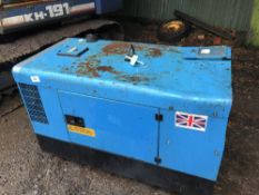 STEPHILL 10KVA GENERATOR, KUBOTA ENGINE. NON RUNNER