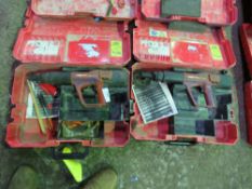 2 X HILTI DXA41 CARTRIDGE NAIL GUNS IN CASES......SOURCED FROM COMPANY LIQUIDATION