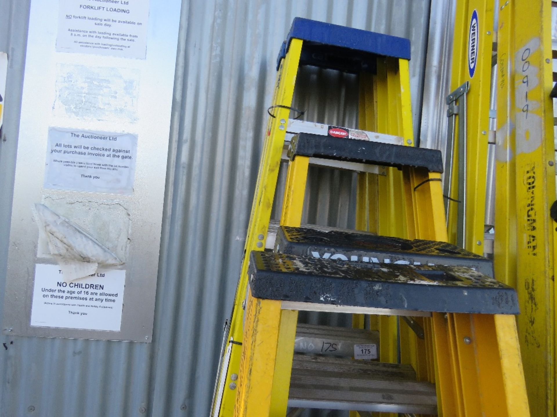 5 X ASSORTED GRP STEP LADDERS - Image 2 of 3