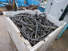 STILLAGE OF ASSORTED HYDRAULIC HOSES