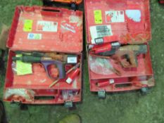 2 X HILTI DXA41 CARTRIDGE NAIL GUNS IN CASES......SOURCED FROM COMPANY LIQUIDATION