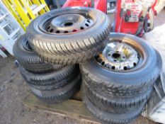 7X CITROEN BERLINGO WHEELS/TYRES This items is being item sold under AMS…no vat will be on charged