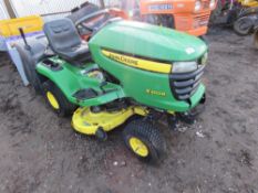 John Deere X300R ride on mower SN:M0X300G043446