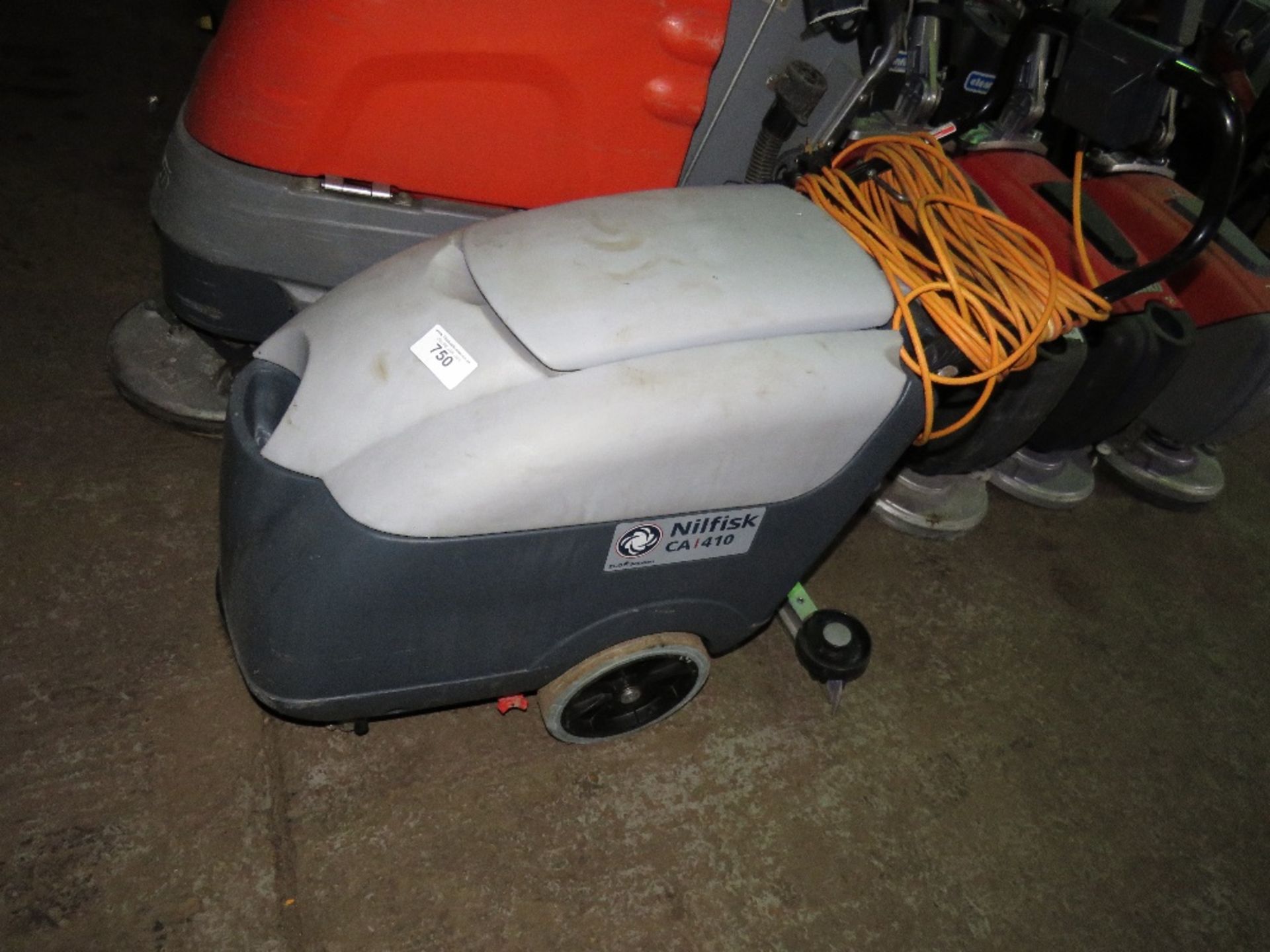 1 X NILFISK CA410 FLOOR CLEANER, NO BATTERIES...CONDITION UNKNOWN This item is being item sold under