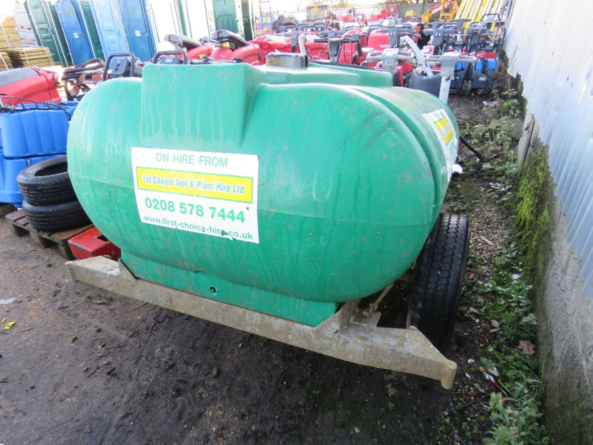 TOWED TRAILER ENGINEERING WATER BOWSER - Image 5 of 5