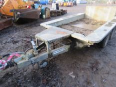 IFOR WILLIAMS GP84GTA MINI DIGGER TRAILER SN:SCK40000070303089