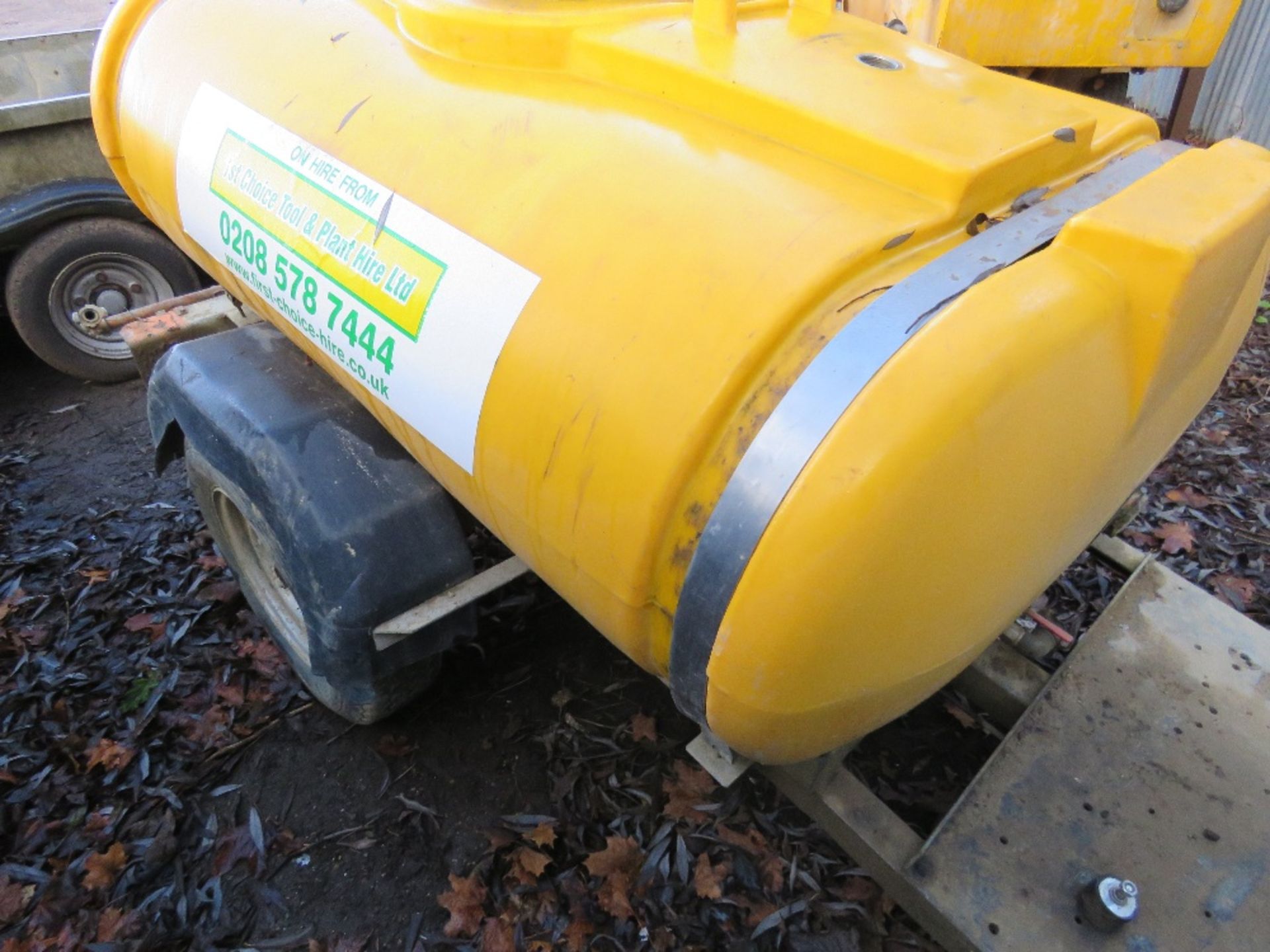 Single axled water bowser, suitable to make into washer bowser - Image 5 of 7