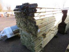 2 X PACKS OF FENCING/TRELLIS SLATS 1.83M X 4.8CM WIDTH APPROX