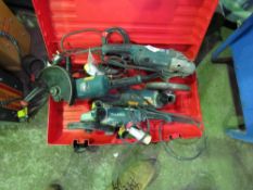 4 X MAKITA 110VOLT GRINDERS