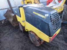 Bomag BMP 8500 trench roller, yr2012, parts missing PN:8318FC SN:101720112631 REMOTE IN OFFICE