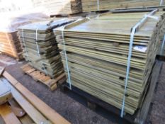 2 X PACKS OF SHIPLAP TIMBER 0.81M X 10CM WIDTH APPROX