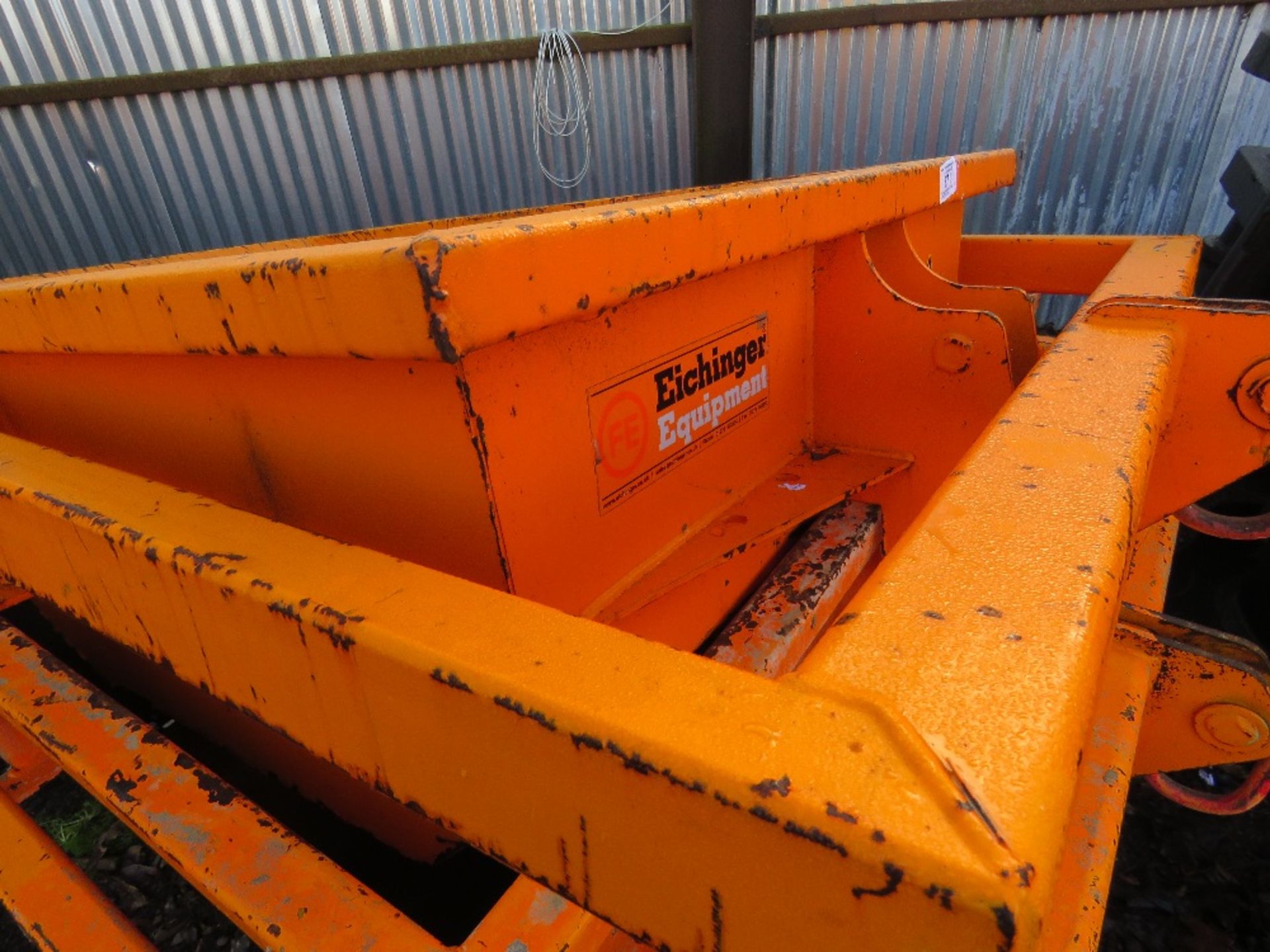 FE EICHINGER 500 LITRE BOAT CONCRETE SKIP, YEAR 2017 - Image 2 of 2