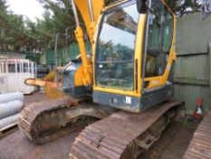 HYUNDAI 145 LCR-9 REDUCED TAIL SWING EXCAVATOR, YEAR 2012, 8688 REC HRS, 2NO BUCKETS,