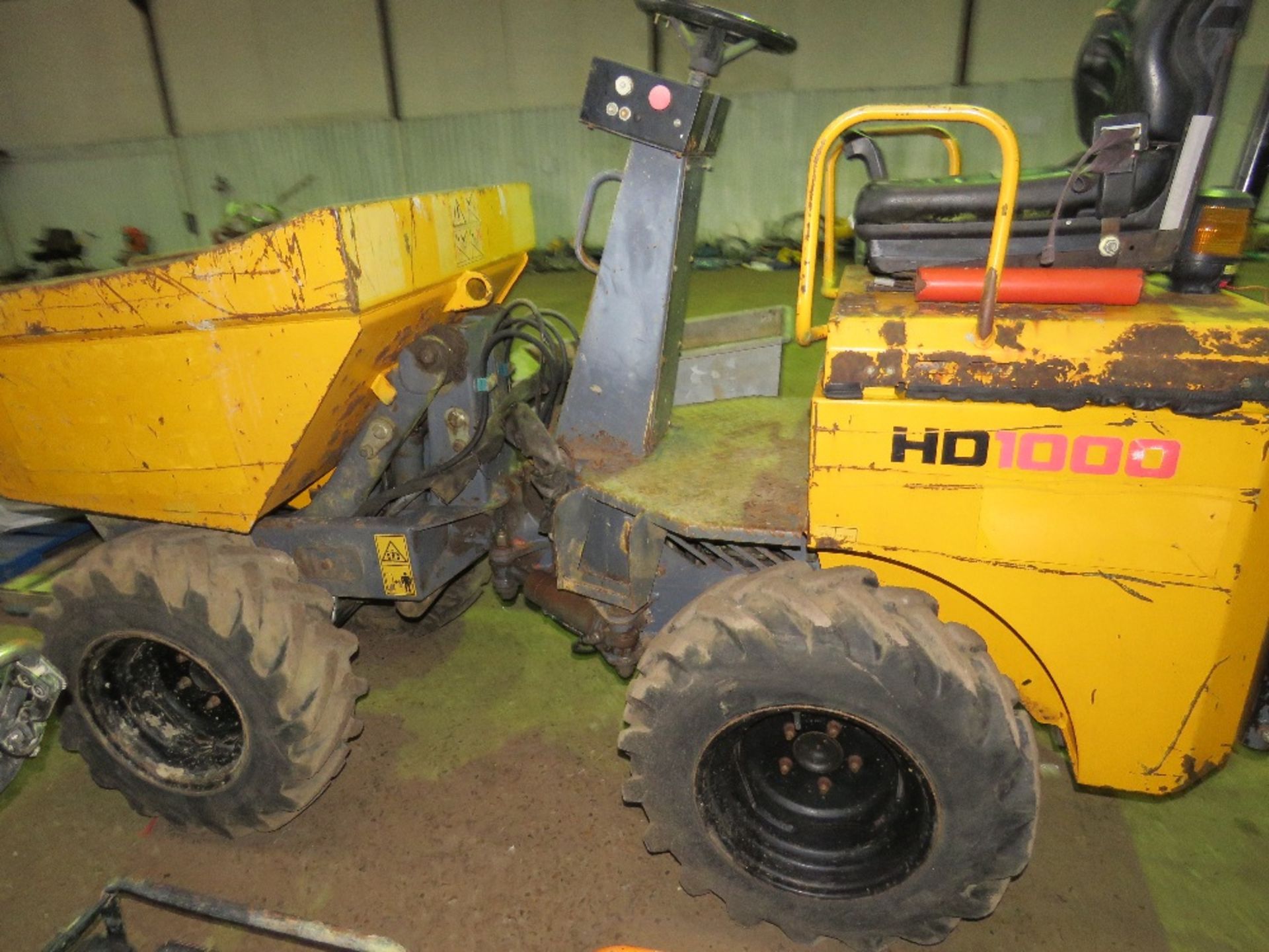 BENFORD HD1000 HIGH TIP DUMPER, YR2006 SN: SLBDRP00E604HM171 DIRECT FROM LOCAL COMPANY. WHEN - Image 5 of 6