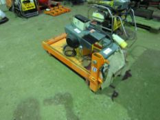 Tile cutting saw bench c/w transformer