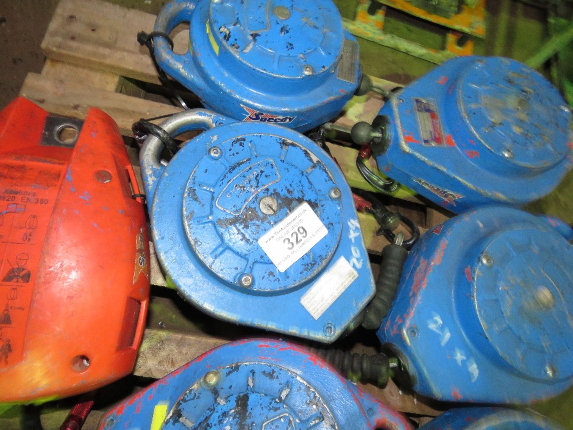 10NO. FALL ARRESTORS, UNTESTED