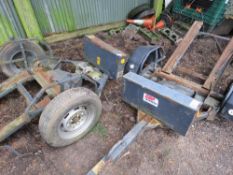 TEREX ROLLER TRAILER YEAR 2014, PLUS ANOTHER 4 SPARES