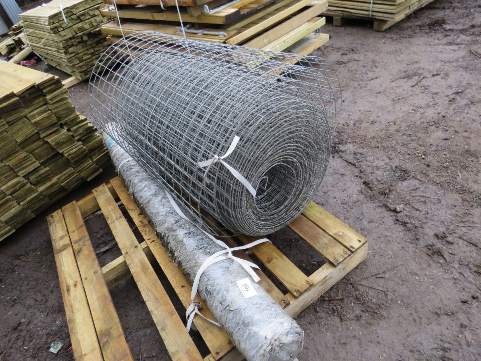 2X ROLLS OF WIRE NETTING - Image 2 of 2