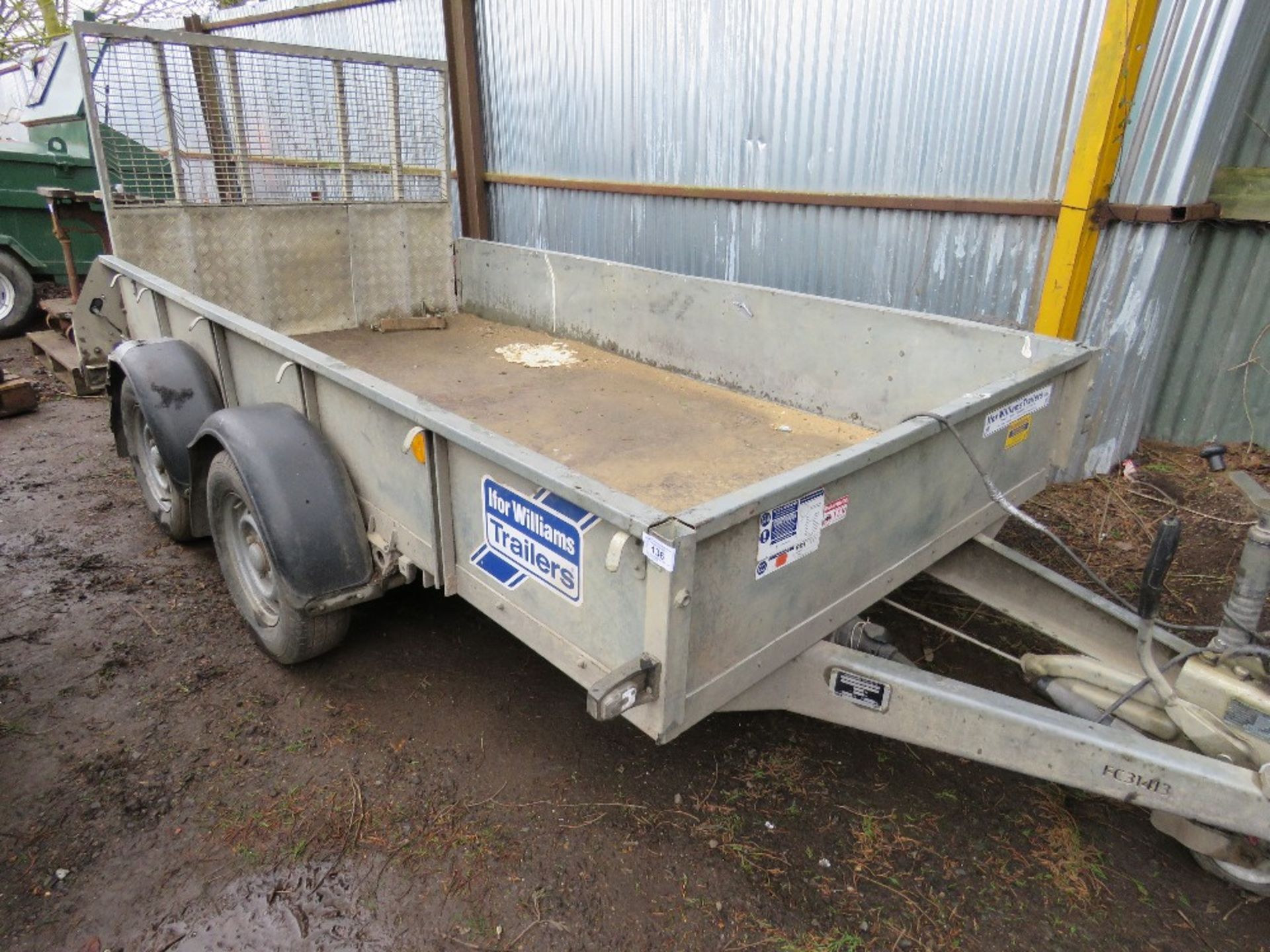 IFOR WILLIAMS GD105 PLANT TRAILER YEAR 2015 SN:SCKD00000F0669935