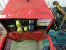 Stephill 6Kva barrow generator WHEN TESTED WAS SEEN TO RUN..OUTPUT UNTESTED