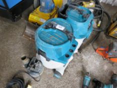 2 X MAKITA 110 VOLT VACS PLUS SUBMERSIBLE WATER PUMP CONDITION UNKNOWN, UNTESTED