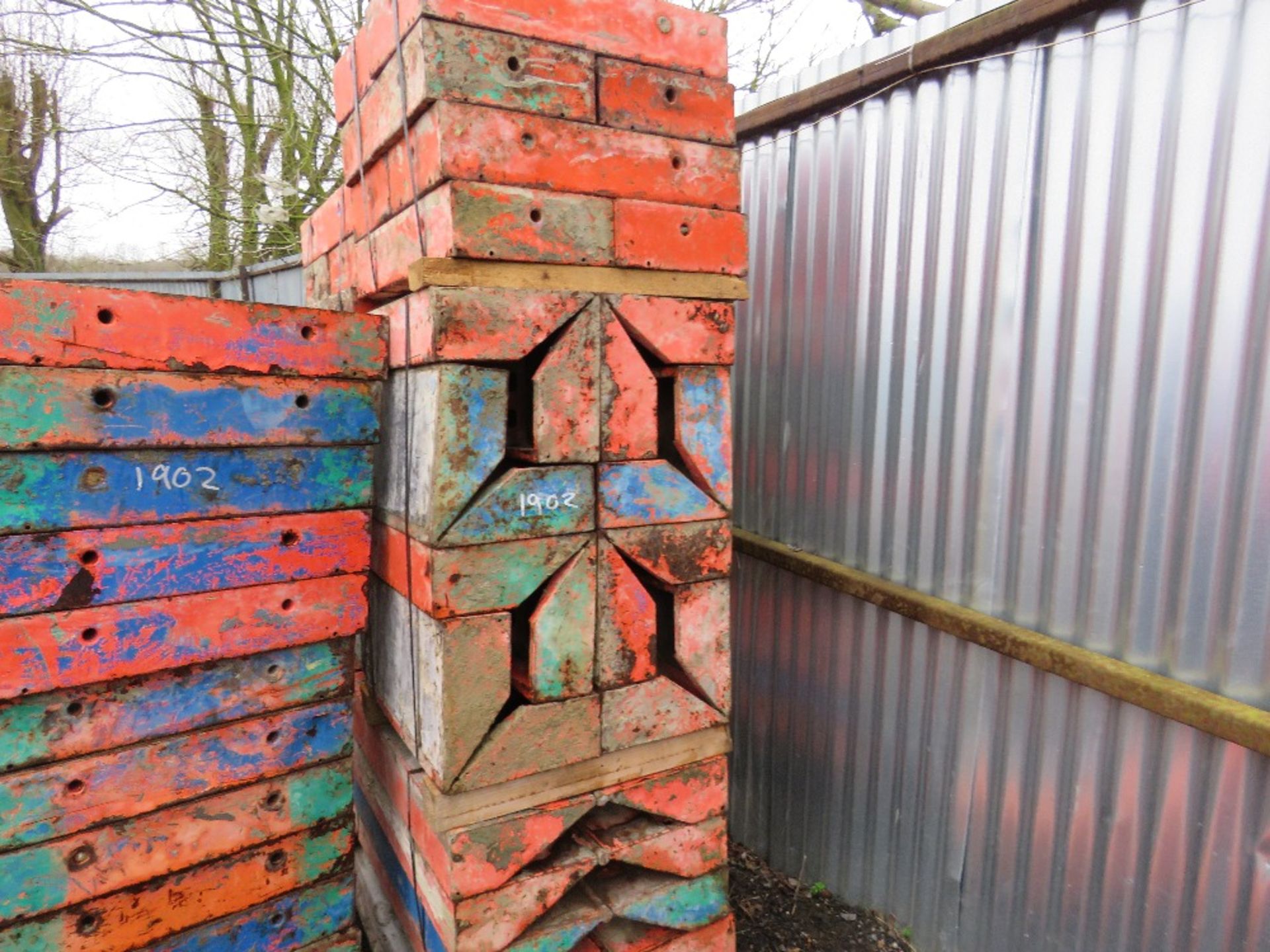 Large qty of Peri shuttering frames on 9no. pallets - Image 10 of 10