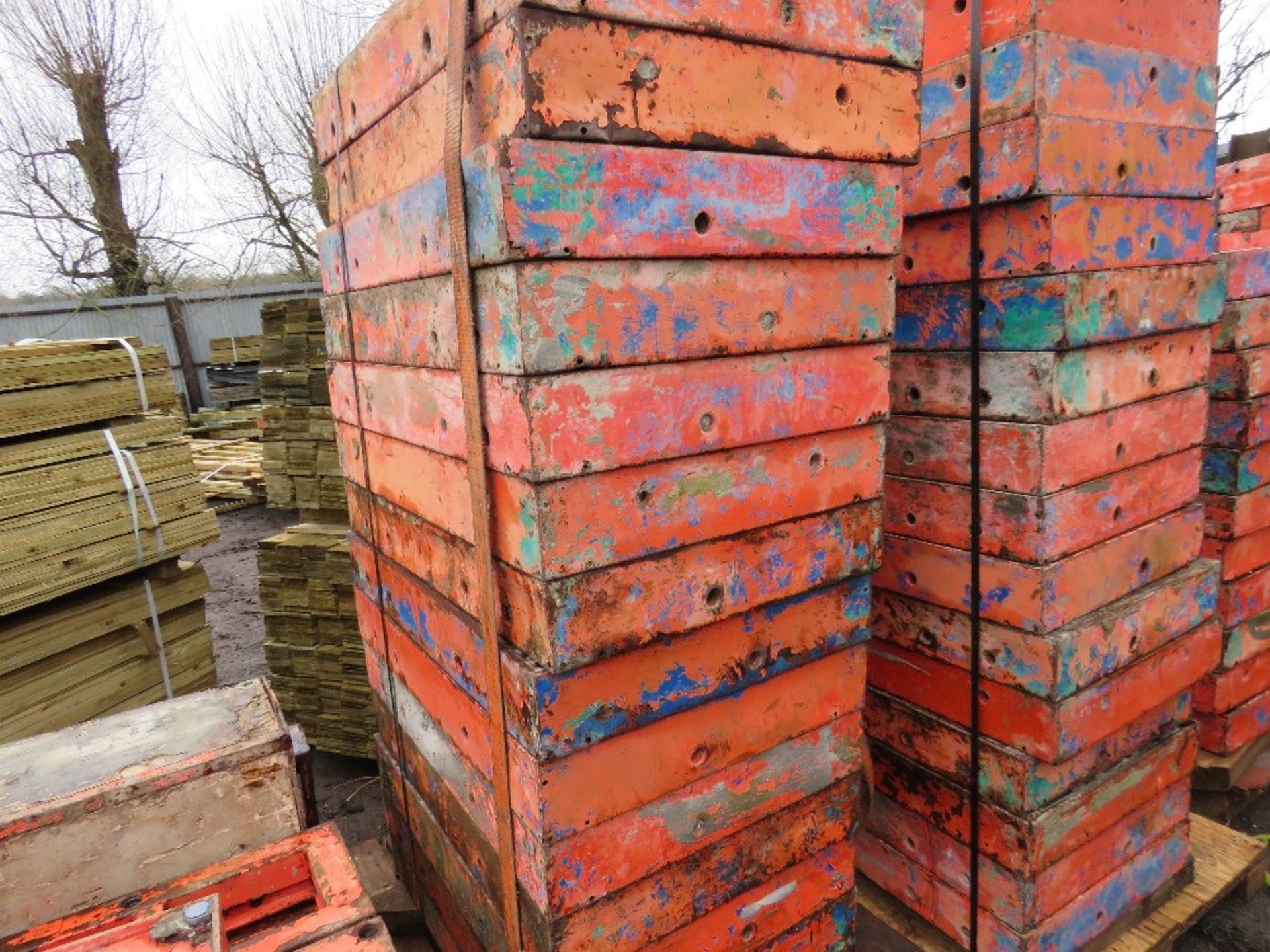 Large qty of Peri shuttering frames on 9no. pallets - Image 6 of 10