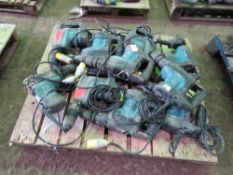 10no. Makita HR4001C small sized 110v breaker drills. Untested, condition unknown.