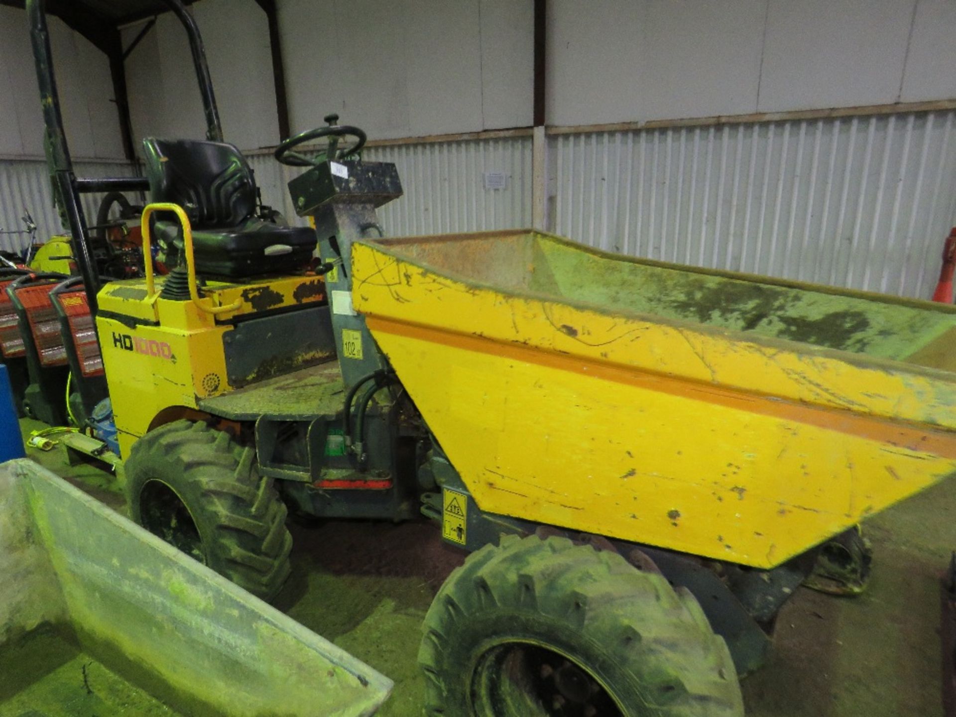 BENFORD HD1000 HIGH TIP DUMPER, YR2006 SN: SLBDRP00E604HM171 DIRECT FROM LOCAL COMPANY. WHEN