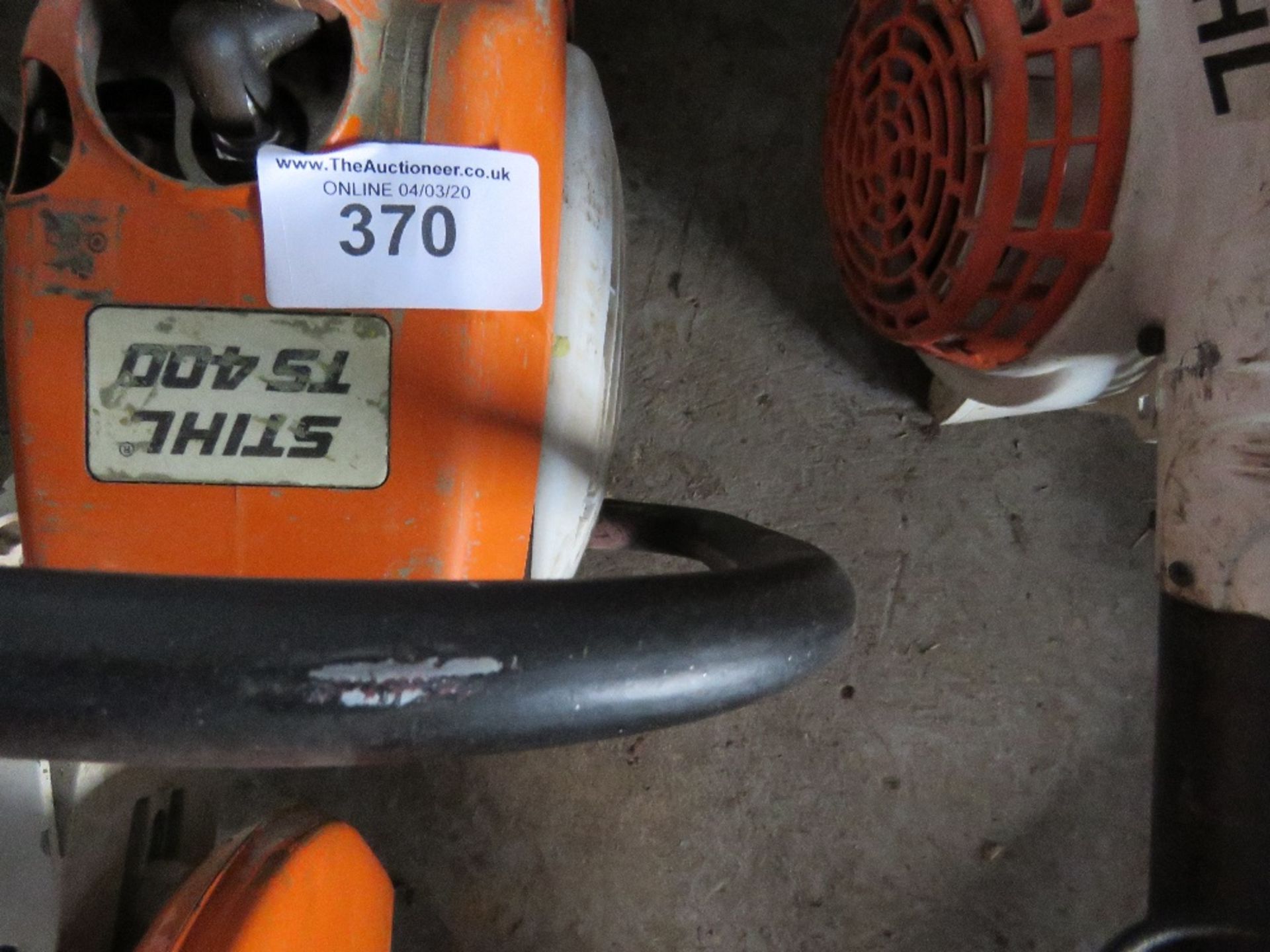 STHL TS400 PETROL SAW C/W BLADE - Image 4 of 4