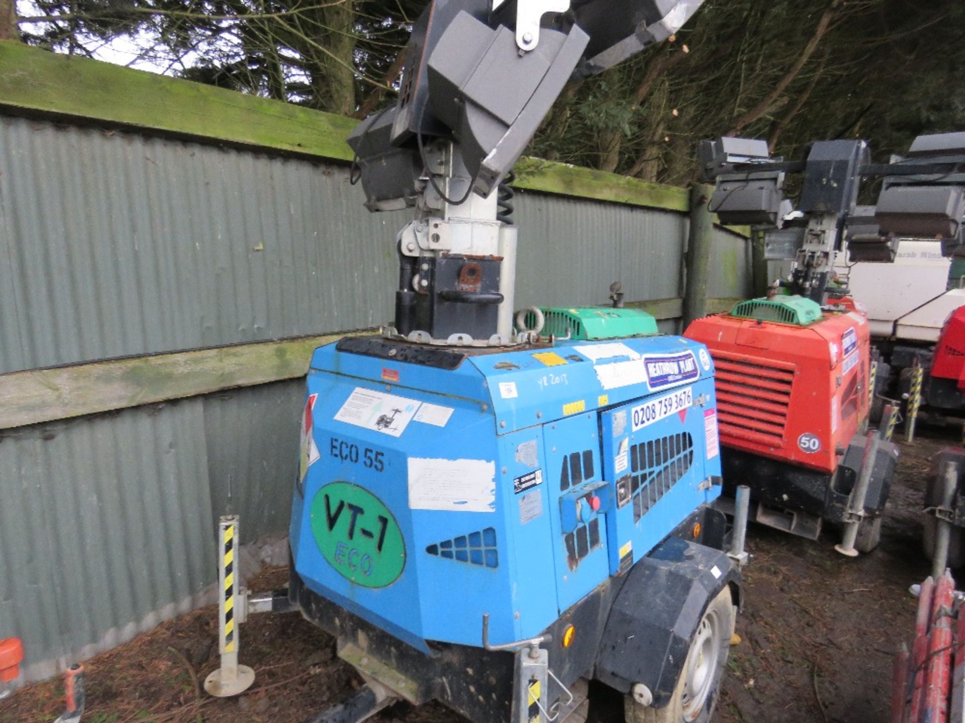 VT1 Eco tower light, yr2013 build PN: LT065 Kubota/Linz equipment WHEN TESTED WAS SEEN TO RUN,